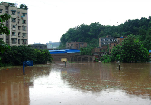 暴雨不要走停运电梯